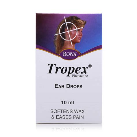 Tropex Ear Drops Ingredients