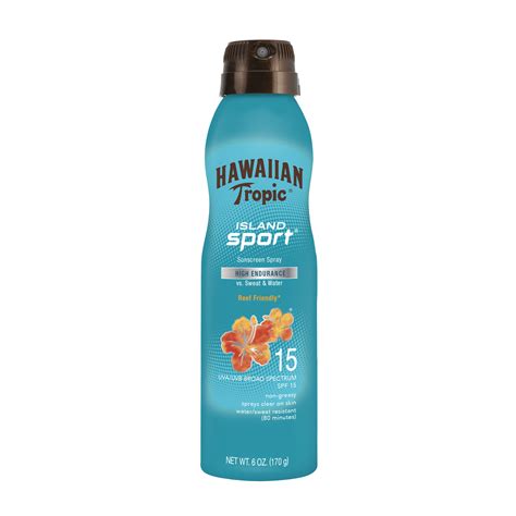 Hawaiian Tropic Island Sport Lotion Sunscreen SPF 30, 8 oz Walmart