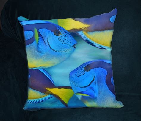Tropical Fish Throw Pillows