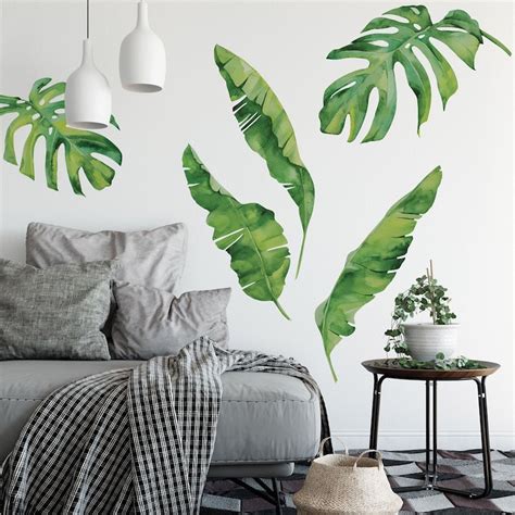 Tropical Leaf Decals