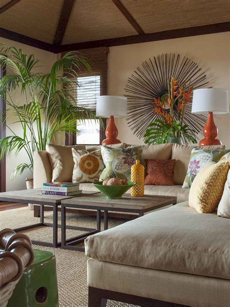 25+ Inspiring Tropical Living Room Ideas for This Summer