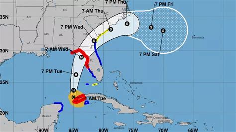 tropical storm idalia path tracker