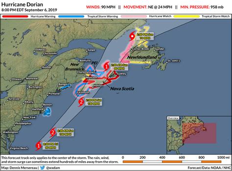 tropical storm warnings eastern canada