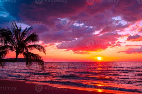 tropical sunset