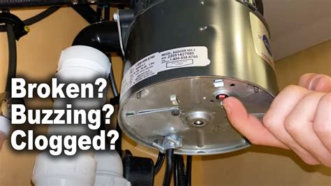 Troubleshooting Broken Garbage Disposal