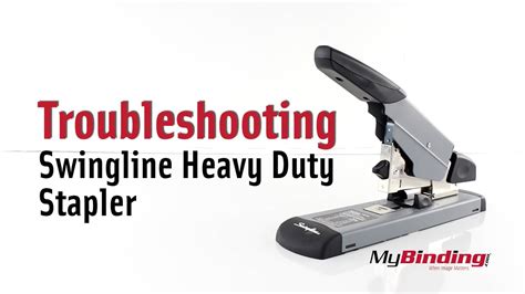 Troubleshooting Swingline Stapler