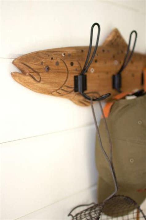 Trout Coat Hook Rack