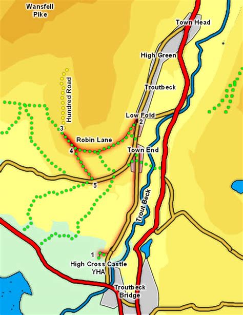 Troutbeck Directions