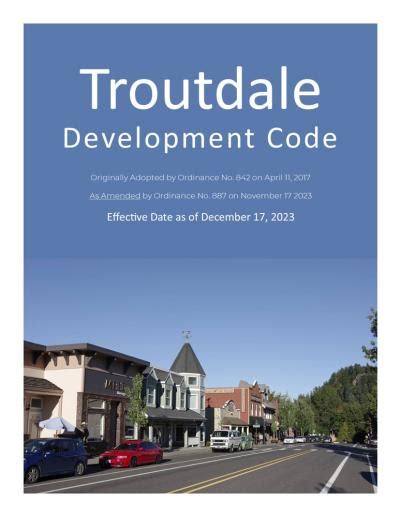 Troutdale Or Zoning Code