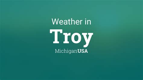 troy mi weather 10 day 48083