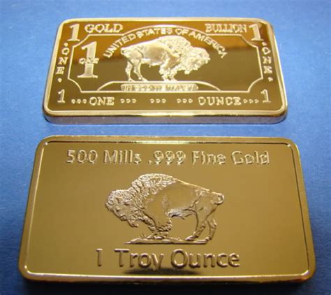 troy ounce gold bar