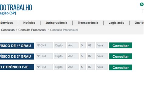 trt5 jus br consulta processo