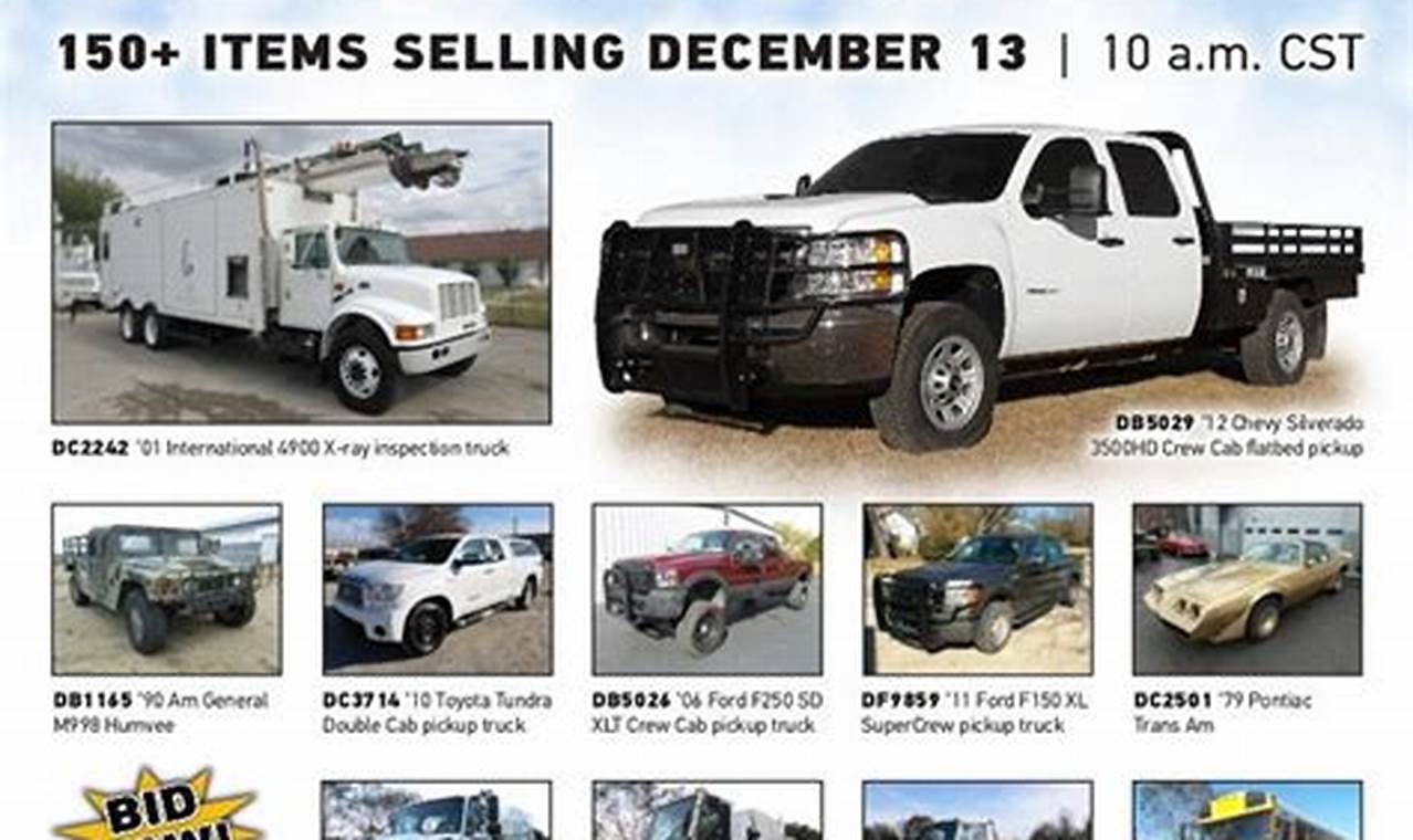 truck auctions in california