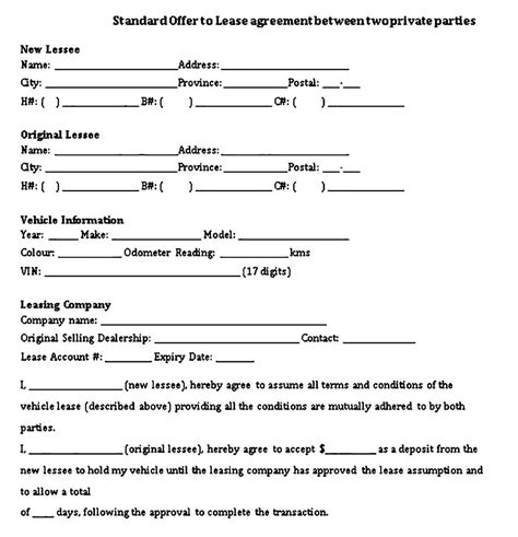 Lease Agreement For Trucking Owner Operator Lease agreement, Contract