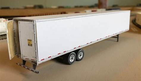 Semi-trailer truck. Paper printable toy. Paper craft PDF | Etsy