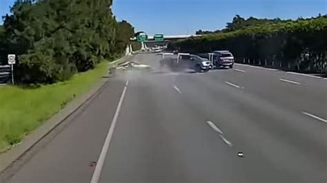 truck accidents caught on camera australia