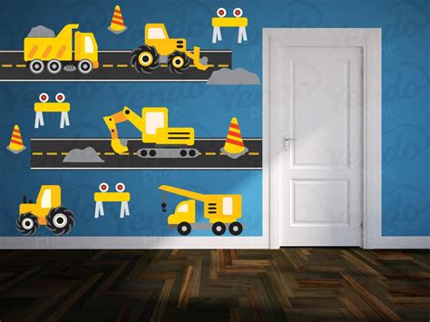 truck decals for boys room