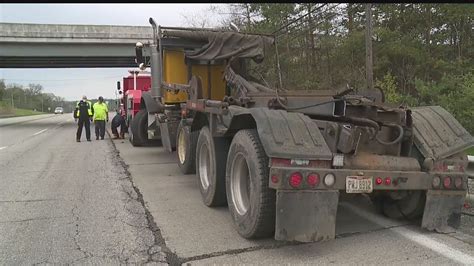 truck driver hits bridge in chicago