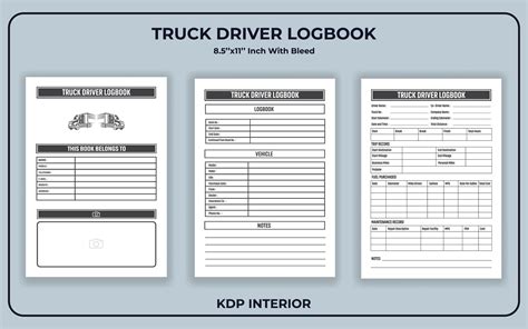 Truck Driver Log Book Sample