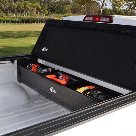 truck toolbox with tonneau cover benefits