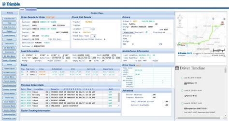 Modern dispatch software for trucking companies