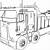 trucks coloring page
