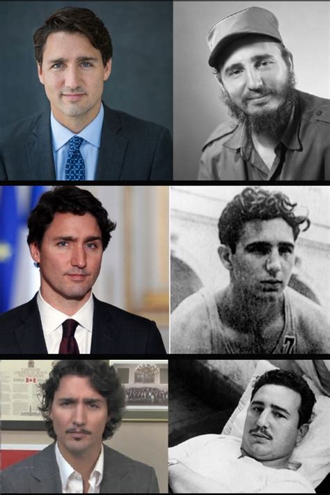 trudeau and castro