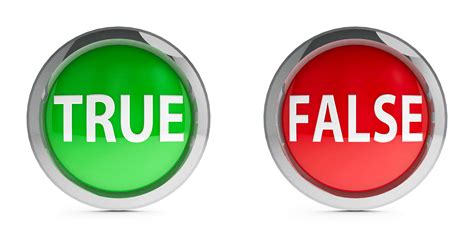 true and false vs true or false