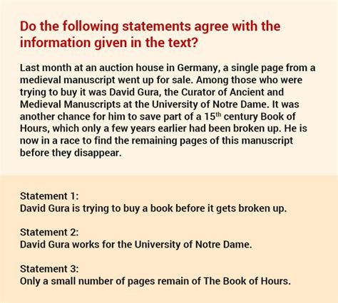 true false not given sample questions