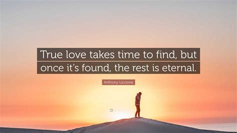 true love takes time