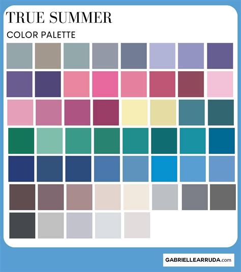 True Summer Palette