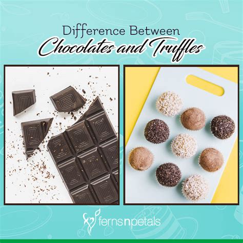 Truffles Chocolate Difference