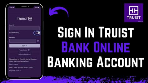 truist bank login checking