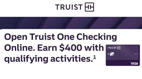 truist checking account bonus review