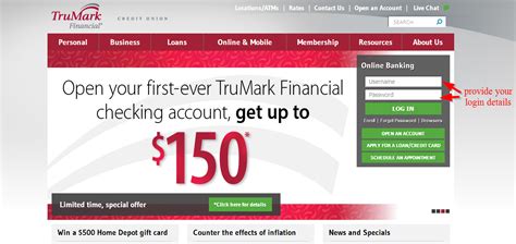 TruMark Financial Credit Union Banks & Credit Unions 1141 Baltimore