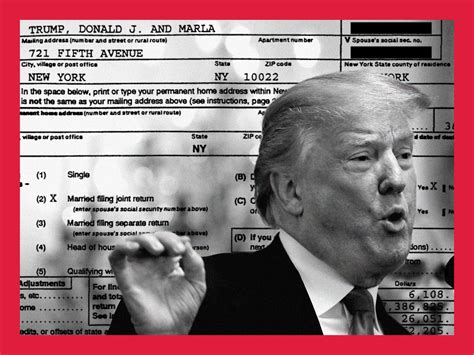 trump's tax returns released new york times