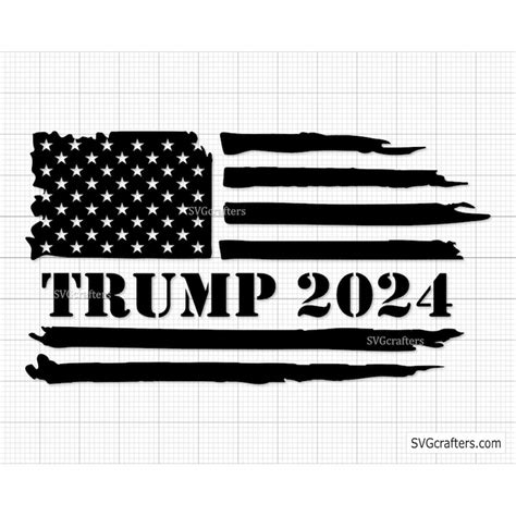 trump 2024 free svg