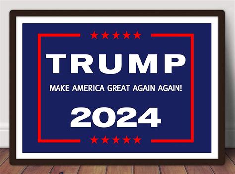 trump 2024 signs and posters for sale