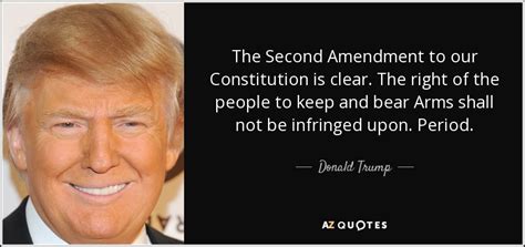 trump 2nd amendment quote