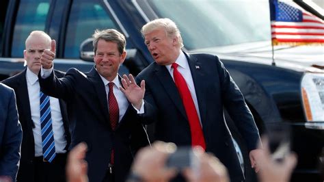 trump and brian kemp