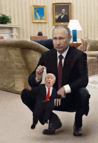 trump and putin gif