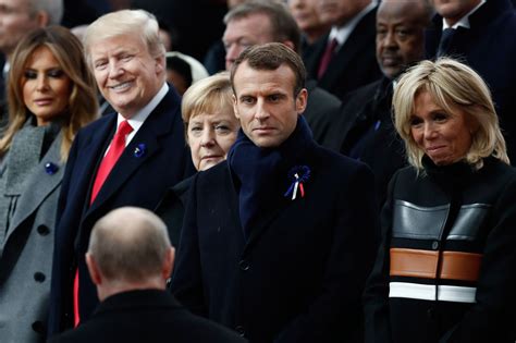 trump and putin in france