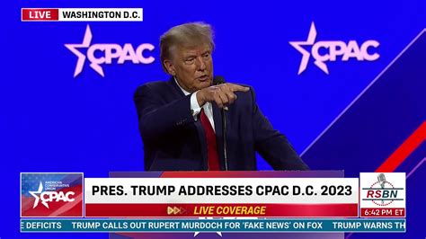 trump at cpac 2023 full video