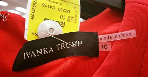 trump clothing line china