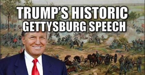 trump gettysburg comments