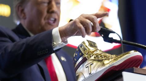 trump is now selling sneakers