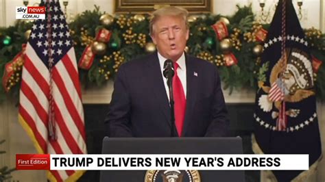 trump new year message