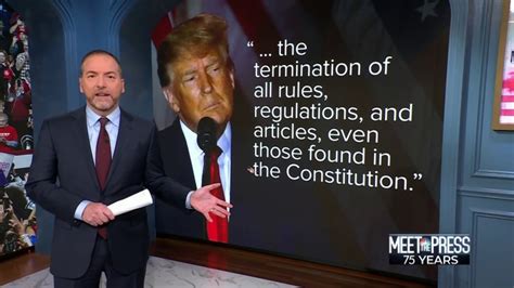 Trump Terminate The Constitution