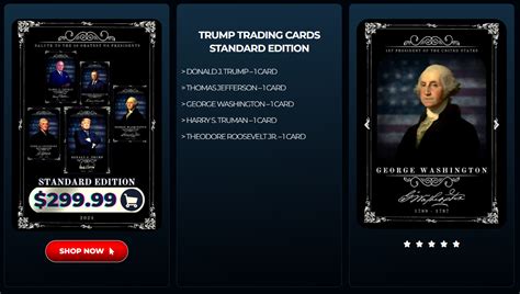 trump trading cards order colibrim