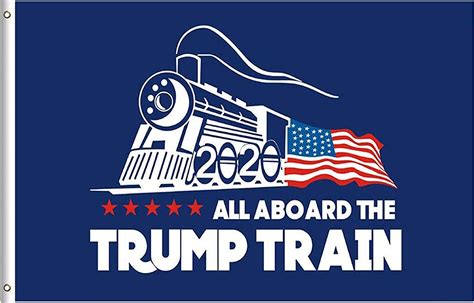 trump train flag 2020